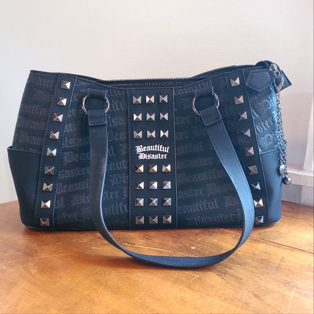Beautiful Disaster Handbag Purse